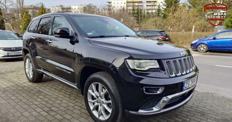 Jeep Grand Cherokee cena 83900 przebieg: 313400, rok produkcji 2015 z Wałcz małe 254